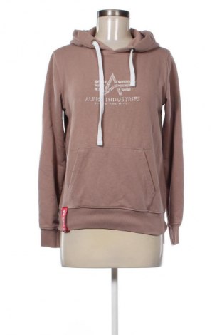 Hanorac de femei Alpha Industries, Mărime XS, Culoare Maro, Preț 128,62 Lei