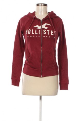 Γυναικείο φούτερ Hollister, Μέγεθος XXS, Χρώμα Κόκκινο, Τιμή 21,99 €