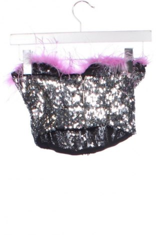 Dámský top Bershka, Velikost S, Barva Stříbrná, Cena  367,00 Kč