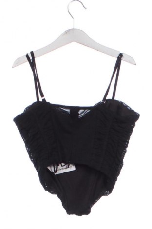 Damentop Bershka, Größe XS, Farbe Schwarz, Preis 14,83 €
