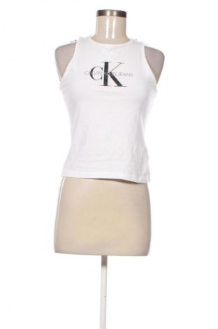 Damentop Calvin Klein Jeans, Größe M, Farbe Weiß, Preis 74,99 €