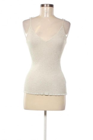 Damski top H&M, Rozmiar M, Kolor Srebrzysty, Cena 53,99 zł
