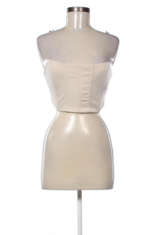 Top de femei SHEIN, Mărime M, Culoare Bej, Preț 76,99 Lei