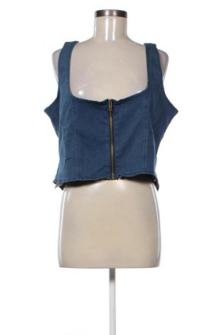 Top de femei SHEIN, Mărime 4XL, Culoare Albastru, Preț 77,17 Lei