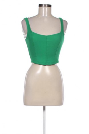 Top de femei Stradivarius, Mărime S, Culoare Verde, Preț 76,99 Lei