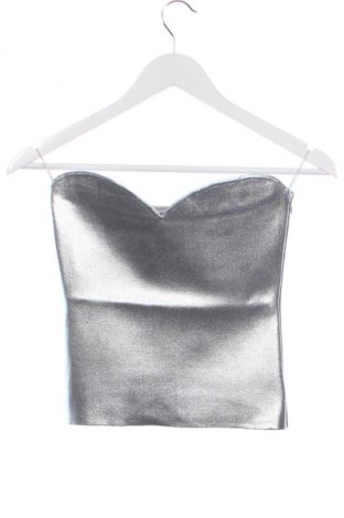 Top de femei Zara, Mărime M, Culoare Argintiu, Preț 47,00 Lei