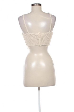 Γυναικείο τοπ Zara, Μέγεθος S, Χρώμα Εκρού, Τιμή 11,99 €