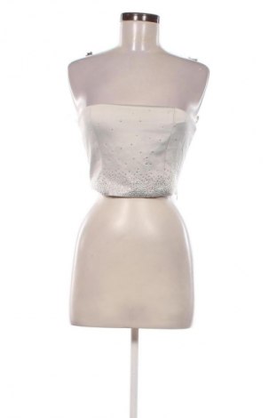 Damski top Zara, Rozmiar S, Kolor Szary, Cena 50,28 zł