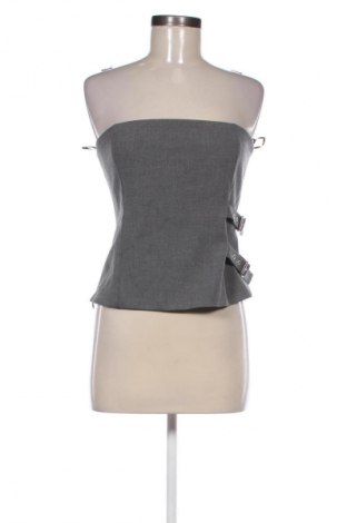 Дамски топ Zara, Размер M, Цвят Сив, Цена 40,00 лв.