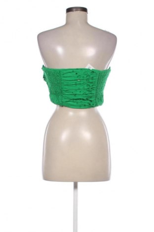 Top de femei Zara, Mărime M, Culoare Verde, Preț 38,99 Lei