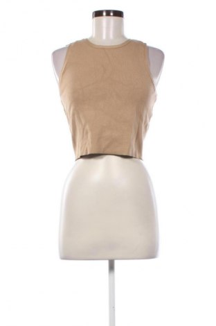 Top de femei Zara, Mărime L, Culoare Bej, Preț 41,99 Lei
