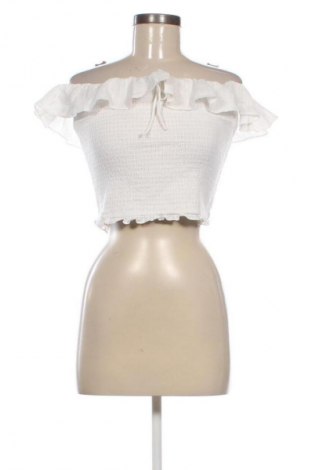 Damentop Zara Trafaluc, Größe S, Farbe Weiß, Preis 16,99 €