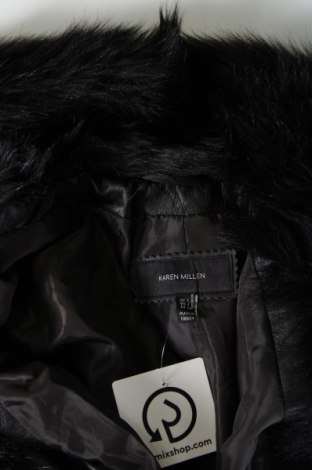 Palton din blană pentru damă Karen Millen, Mărime XS, Culoare Negru, Preț 4.152,50 Lei