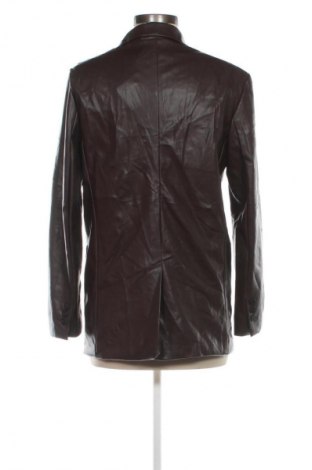 Dámska kožená bunda  Bershka, Veľkosť XS, Farba Hnedá, Cena  33,95 €