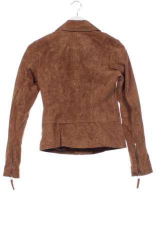 Damska kurtka skórzana Esmara by Heidi Klum, Rozmiar XS, Kolor Beżowy, Cena 319,99 zł