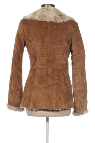 Damen Lederjacke H&M L.O.G.G., Größe M, Farbe Braun, Preis € 67,99