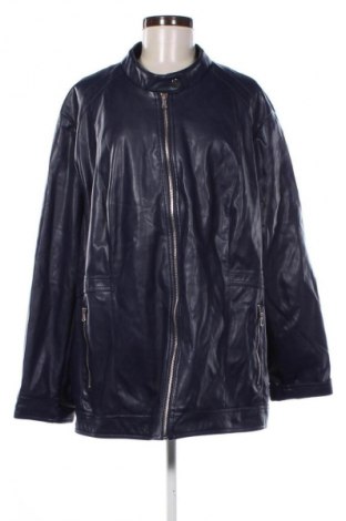 Női bőrdzseki Helena Vera, Méret 3XL, Szín Kék, Ár 6 789 Ft