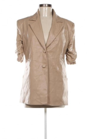 Damen Lederjacke Lefon, Größe M, Farbe Beige, Preis € 57,99