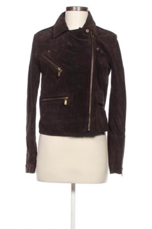 Damen Lederjacke Mango, Größe S, Farbe Braun, Preis € 57,99