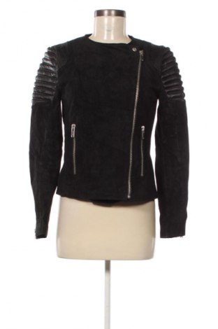 Damen Lederjacke Mango, Größe M, Farbe Schwarz, Preis € 57,99