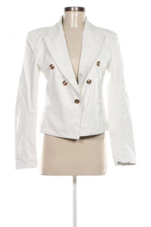 Geacă de piele pentru femei Maryley, Mărime L, Culoare Alb, Preț 113,99 Lei