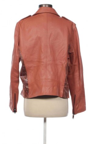 Γυναικείο δερμάτινο μπουφάν Massimo Dutti, Μέγεθος XL, Χρώμα Καφέ, Τιμή 102,99 €