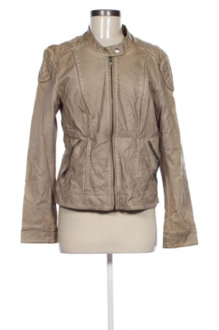 Damen Lederjacke ONLY, Größe L, Farbe Beige, Preis € 11,99