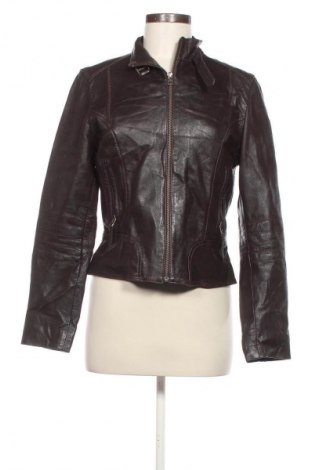 Geacă de piele pentru femei Oakwood, Mărime L, Culoare Maro, Preț 218,99 Lei