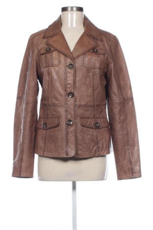Damen Lederjacke S.Oliver, Größe M, Farbe Braun, Preis 49,99 €