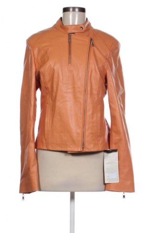 Geacă de piele pentru femei Unbranded, Mărime XL, Culoare Maro, Preț 485,00 Lei