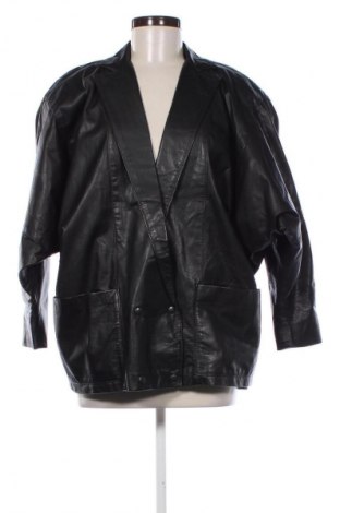 Geacă de piele pentru femei Unbranded, Mărime M, Culoare Negru, Preț 339,53 Lei