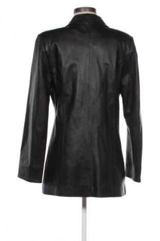 Geacă de piele pentru femei Unbranded, Mărime L, Culoare Negru, Preț 255,99 Lei