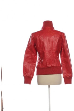 Γυναικείο δερμάτινο μπουφάν Vero Moda, Μέγεθος L, Χρώμα Κόκκινο, Τιμή 56,99 €