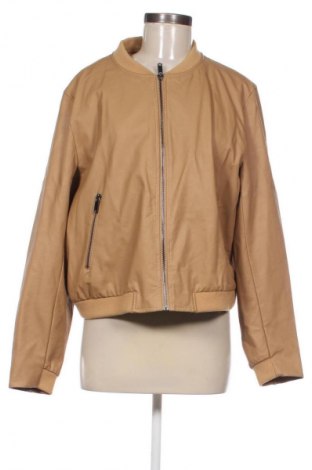 Dámska kožená bunda  Zara, Veľkosť XL, Farba Hnedá, Cena  20,99 €