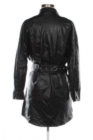 Дамско кожено яке Zara, Размер XS, Цвят Черен, Цена 41,99 лв.