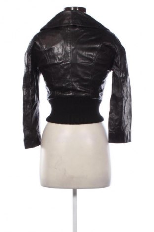 Dámska kožená bunda  Zara, Veľkosť XS, Farba Čierna, Cena  23,95 €