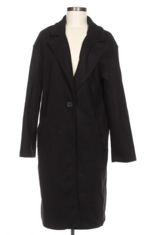 Damski płaszcz Bershka, Rozmiar L, Kolor Czarny, Cena 190,99 zł
