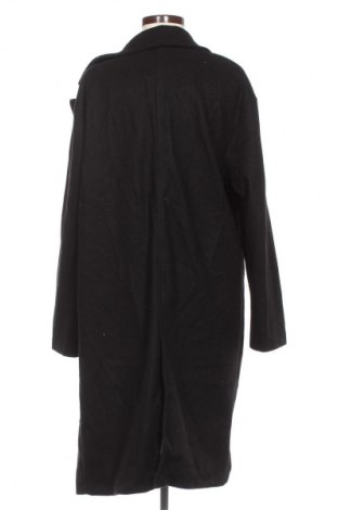 Damski płaszcz Bershka, Rozmiar L, Kolor Czarny, Cena 190,99 zł