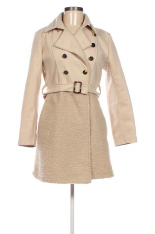 Damenmantel NEW COLLECTION, Größe XS, Farbe Beige, Preis 49,10 €