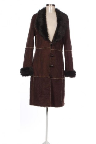 Дамско палто Zara, Размер M, Цвят Кафяв, Цена 55,99 лв.