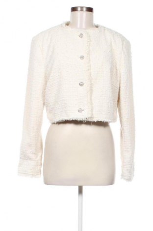 Damski żakiet H&M Divided, Rozmiar L, Kolor Biały, Cena 73,99 zł