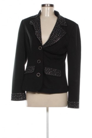 Sacou de femei Pompoos Design By Harald Gloockler, Mărime M, Culoare Negru, Preț 377,99 Lei