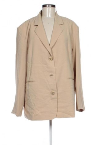 Damen Blazer Unbranded, Größe 4XL, Farbe Beige, Preis 33,99 €