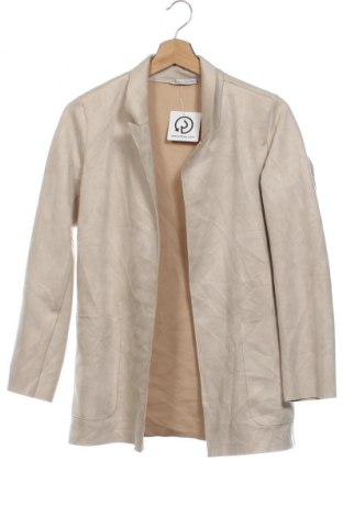 Damen Blazer Zara, Größe XS, Farbe Beige, Preis 33,99 €