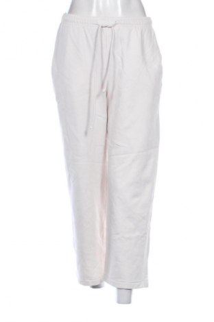 Damskie spodnie sportowe Zara, Rozmiar S, Kolor ecru, Cena 88,99 zł
