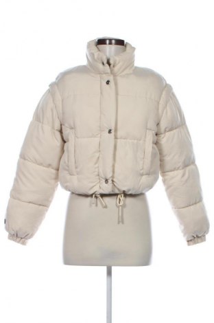 Γυναικείο μπουφάν Bershka, Μέγεθος XS, Χρώμα  Μπέζ, Τιμή 29,99 €