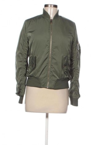 Γυναικείο μπουφάν Bershka, Μέγεθος S, Χρώμα Πράσινο, Τιμή 30,99 €