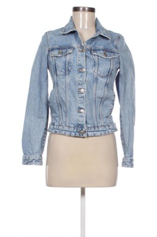 Geacă de femei Zara, Mărime XS, Culoare Albastru, Preț 107,89 Lei