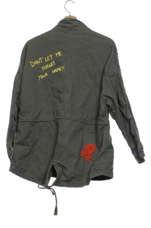 Damenjacke Zara, Größe XS, Farbe Grün, Preis 33,99 €