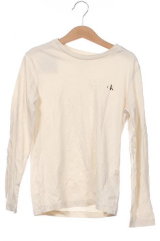 Kinder Shirt Calvin Klein Jeans, Größe 6-7y/ 122-128 cm, Farbe Ecru, Preis € 43,99